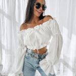 Bluzka hiszpanka TALISKER OLAVOGA ecru