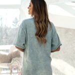 T-shirt dekatyzowany Roma szary