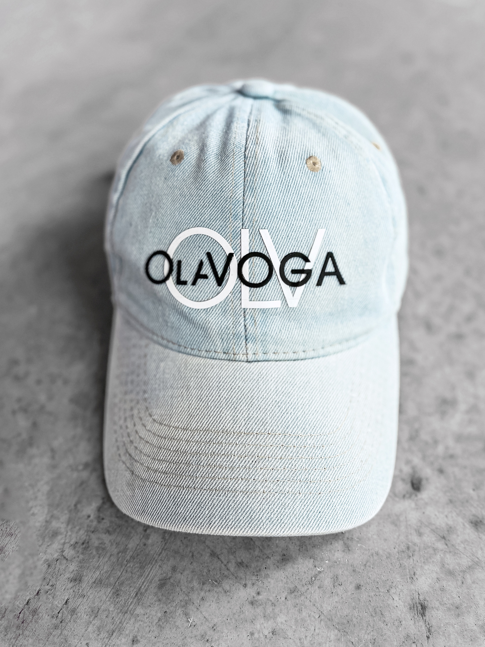 Czapka casualowa unisex PORTA OLAVOGA jasny jeans