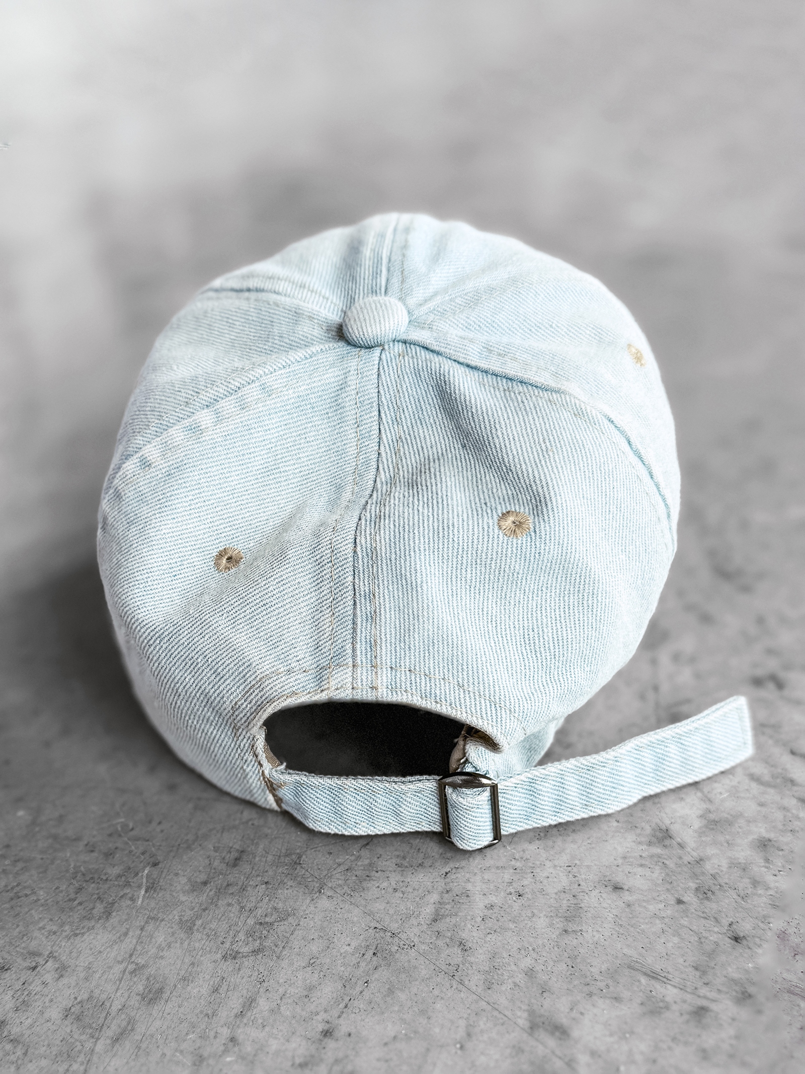 Czapka casualowa unisex PORTA OLAVOGA jasny jeans