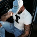 Czapka casualowa unisex PORTA OLAVOGA jasny jeans