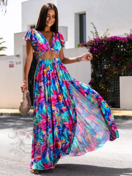 Komplet wakacyjny NB Bluet kolorowy