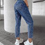 Spodnie mom jeans INTED OLAVOGA niebieskie