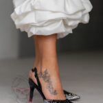 Czółenka z cyrkoniami Madam Taoste czarne