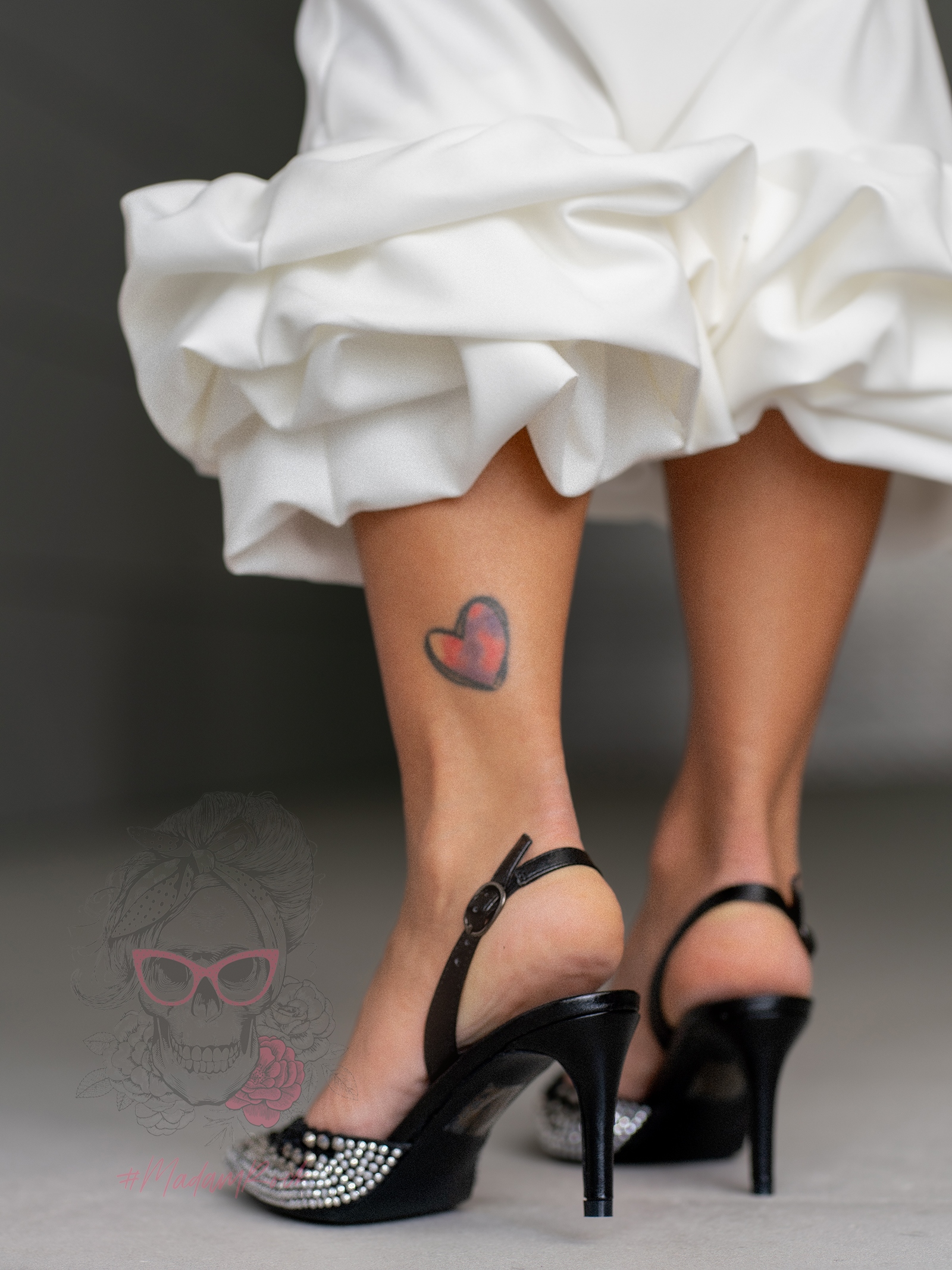 Czółenka z cyrkoniami Madam Taoste czarne Czółenka z cyrkoniami Madam Taoste czarne