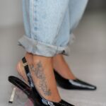 Czółenka lakierowane Madam Jore czarne