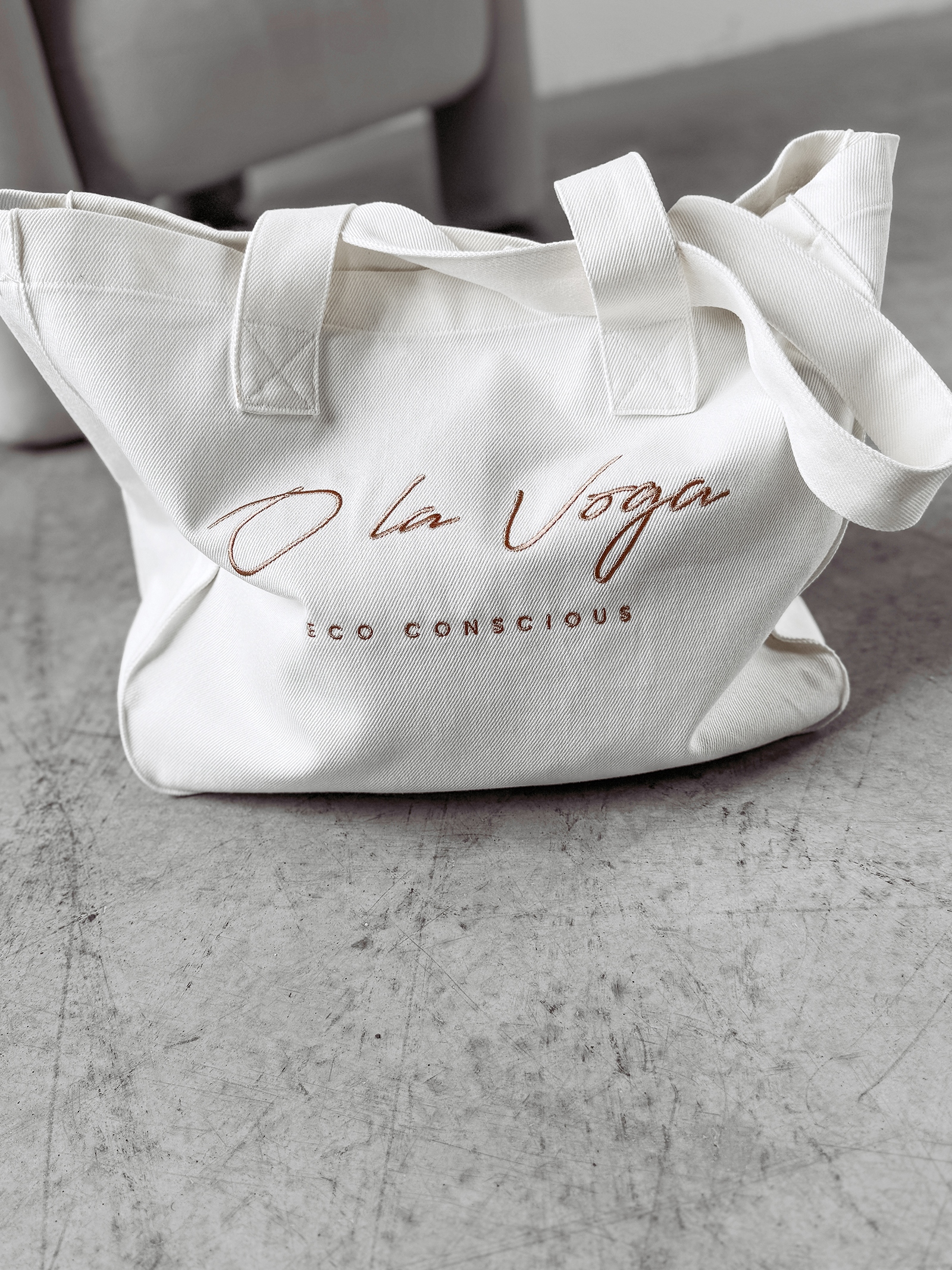 Torba bawełniana ECO CONSCIOUS OLAVOGA ecru