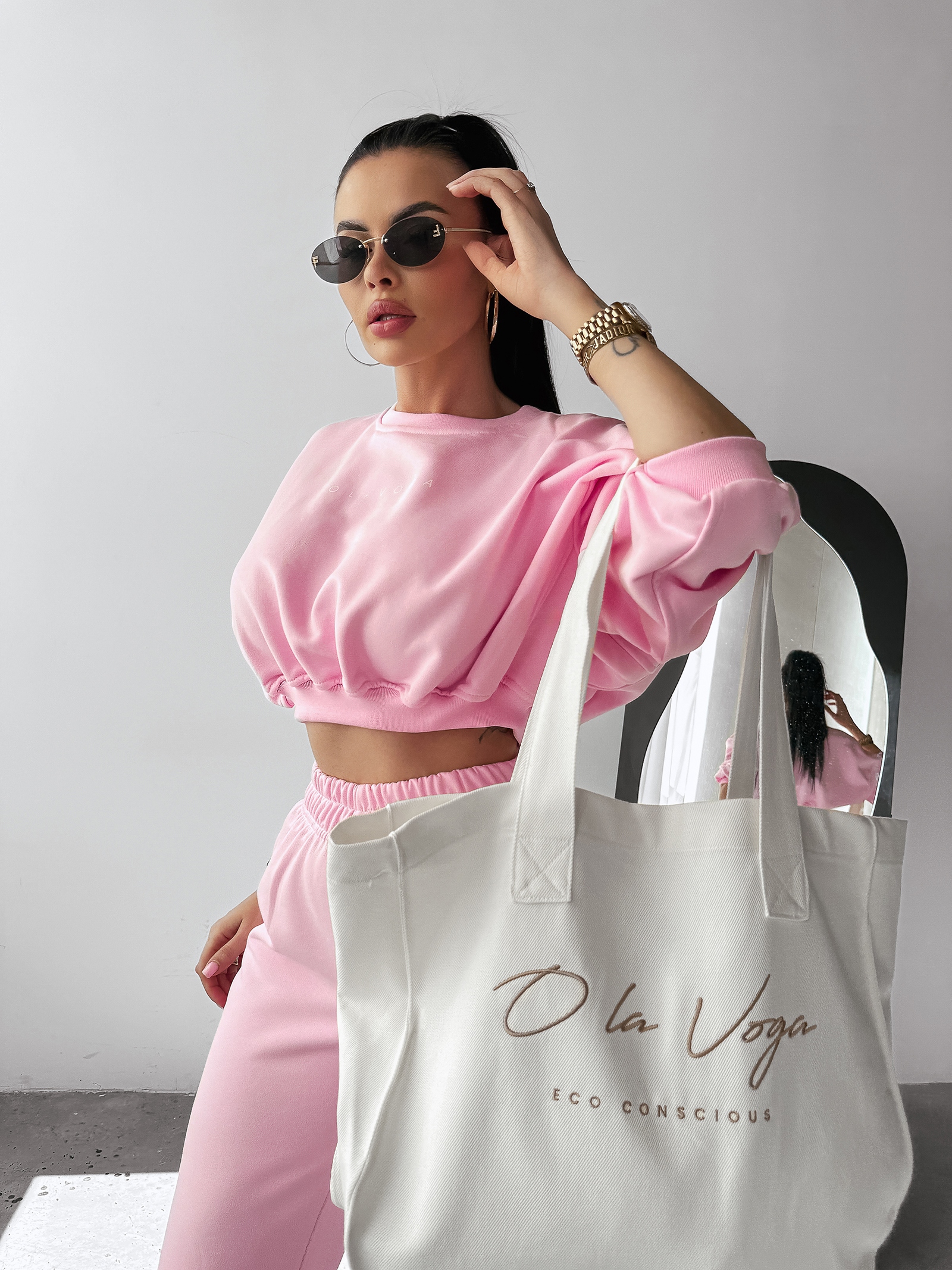 Torba bawełniana ECO CONSCIOUS OLAVOGA ecru