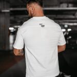 Koszulka męska bawełniana LANDO OLAVOGA ecru