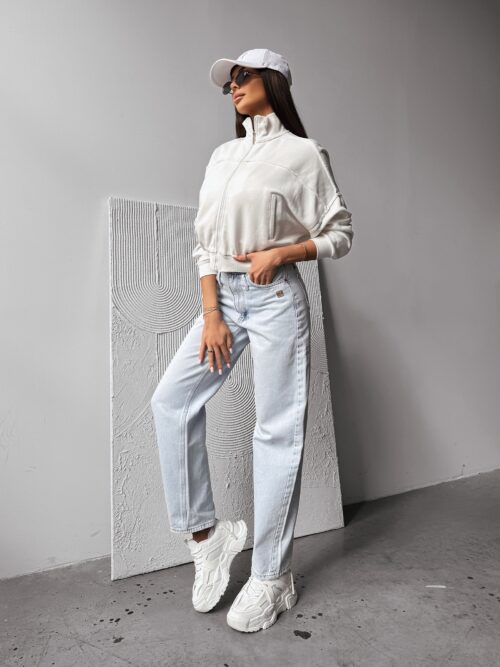 Bluza klasyczna damska SAING OLAVOGA ecru