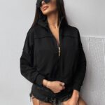 Bluza klasyczna damska SAING OLAVOGA czarna