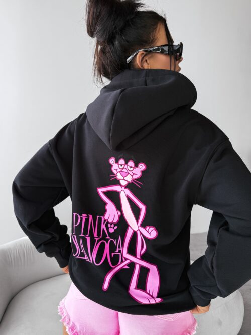 Bluza damska z kapturem GLACIER OLAVOGA czarna