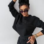 Komplet sportowy damski WEST OLAVOGA czarny