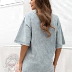 T-shirt dekatyzowany PINK BEAR szary