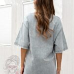 T-shirt dekatyzowany BAMBI szary