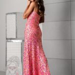 Sukienka cekinowa NB StrongJelly kolorowa