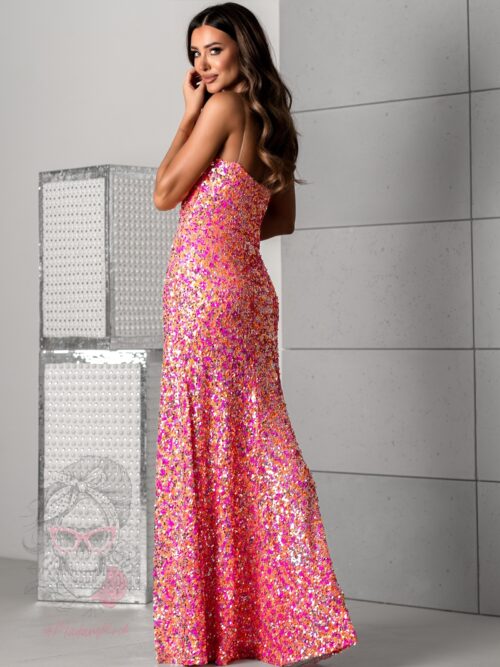 Sukienka cekinowa NB StrongJelly kolorowa