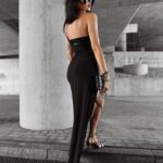 Komplet elastyczny PARADISE OLAVOGA czarny