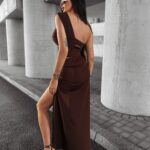 Komplet elastyczny PARADISE OLAVOGA brązowy