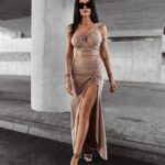 Komplet elastyczny PARADISE OLAVOGA beżowy