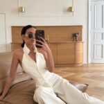 Komplet elegancki NICE OLAVOGA ecru