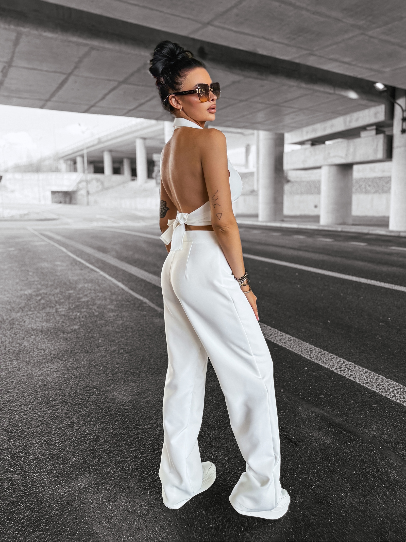 Komplet elegancki NICE OLAVOGA ecru Komplet elegancki NICE OLAVOGA ecru