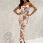 Sukienka elastyczna Chica kolorowa