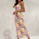 Sukienka elastyczna Chica kolorowa