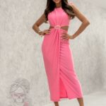 Sukienka elastyczna Monlisa różowa