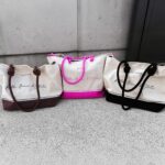 Torba klasyczna bawełniana logowana ESTATE OLAVOGA brązowa