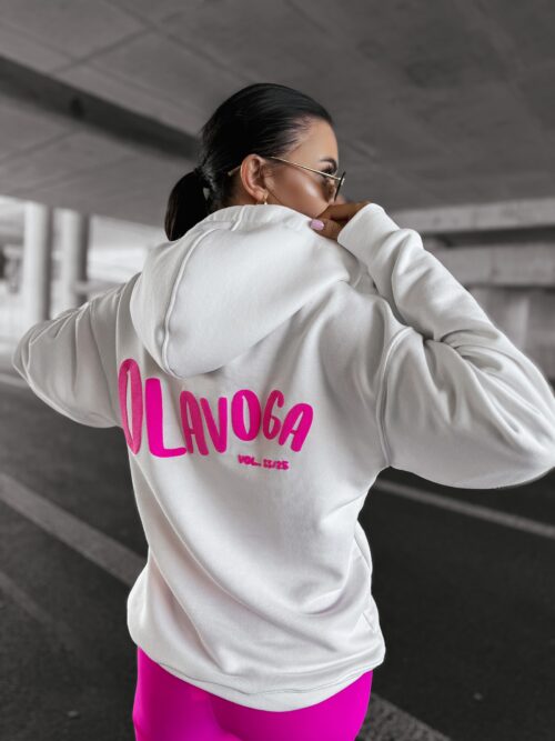 Bluza damska z kapturem NORTH OLAVOGA ecru