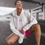 Bluza damska z kapturem NORTH OLAVOGA ecru