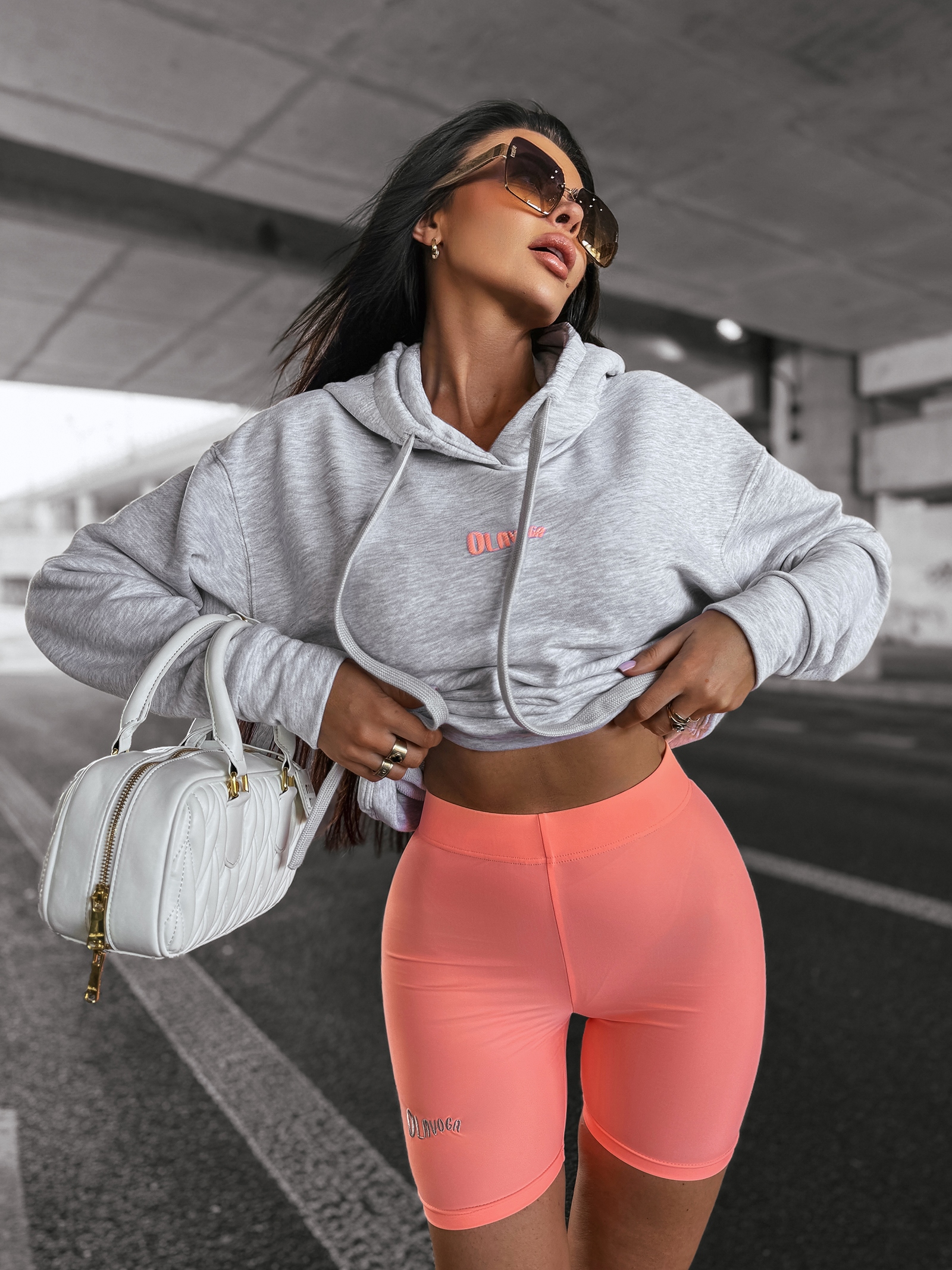 Kolarki klasyczne logowane GROVES OLAVOGA koralowe Kolarki klasyczne logowane GROVES OLAVOGA koralowe