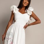 Sukienka Maxi ślubna NB GlamBoss biała