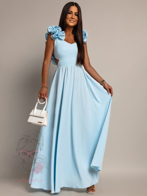 Sukienka Maxi NB GlamBoss niebieska