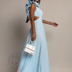 Sukienka Maxi NB GlamBoss niebieska