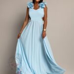 Sukienka Maxi NB GlamBoss niebieska