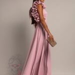 Sukienka Maxi NB GlamBoss brudny róż