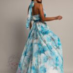 Sukienka maxi NB Bluvette błekitna