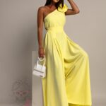 Kombinezon szerokie nogawki NB Galioce cytrynowy