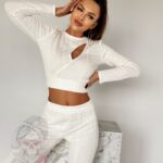 Komplet dzianinowy NB Musello ecru