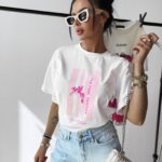 Spodenki szorty jeansowe damskie KAIST OLAVOGA j.niebieskie