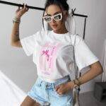 Spodenki szorty jeansowe damskie KAIST OLAVOGA j.niebieskie