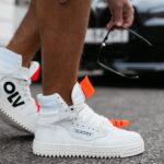 Sneakersy męskie logowane HYPER OLAVOGA białe