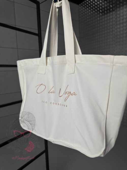 Torba bawełniana ECO CONSCIOUS MAXI OLAVOGA ecru