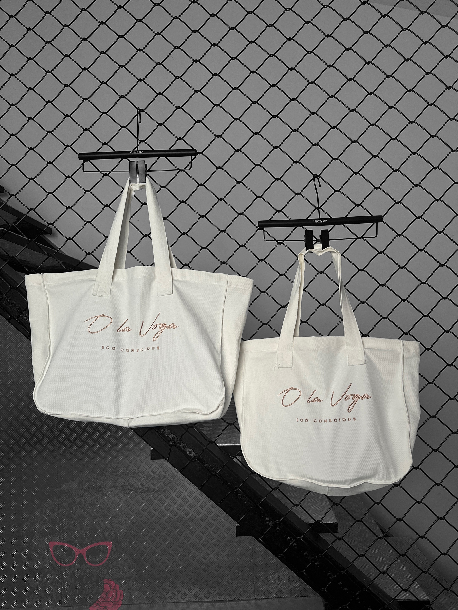 Torba bawełniana ECO CONSCIOUS MAXI OLAVOGA ecru