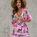 Komplet 3-częściowy Aliewe różowy