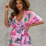 Komplet 3-częściowy Aliewe różowy