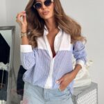 Spodnie jeansowe MomFit niebieskie