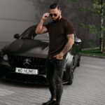 Koszulka polo męska REER OLAVOGA brązowa